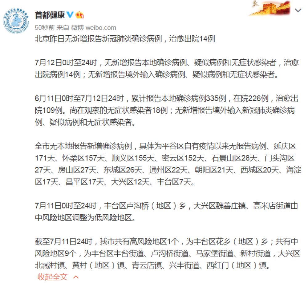 【房山区疫情最新情况/房山区疫情最新情况通报】