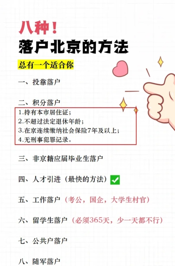 “进京政策” 26年夫妻投靠进京政策？-第1张图片